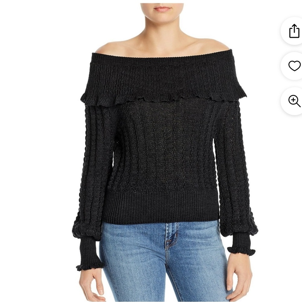 Free People Womens Crazy in Love Pullover Sweater